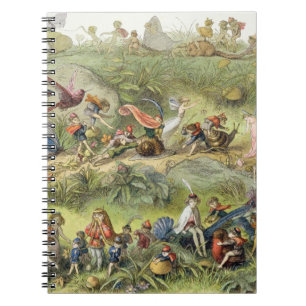 Triumphal March of the Elf-King, illustration from Notebook