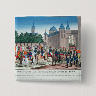 Triumphant Entry of the French into Madrid 15 Cm Square Badge