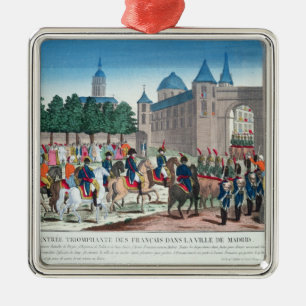 Triumphant Entry of the French into Madrid Metal Ornament