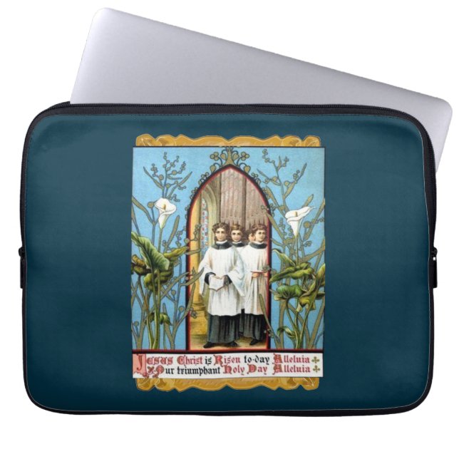 Triumphant Holy Day Laptop Sleeve (Front)