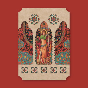 Triumphant Saint George Card