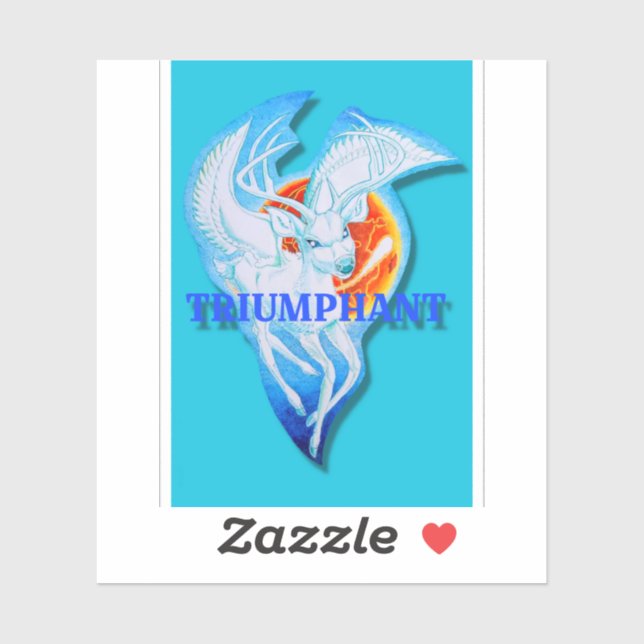 Triumphant Victorious sticker  (Sheet)