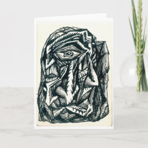 Triumvirate, Folded Greeting Card