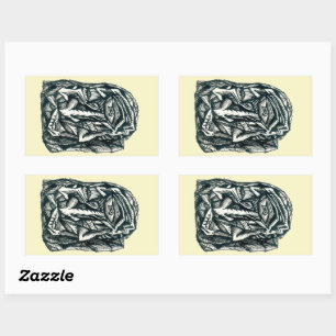 Triumvirate Rectangular Sticker