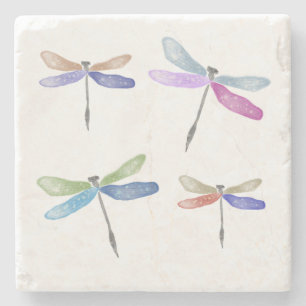 Trivet Mable   Dragonfly Collection Stone Coaster