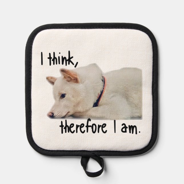 Trivet of dog pot holder (Front)