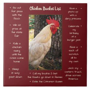 Trivet Tile-Chicken Bucket List