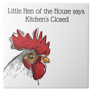 Trivet Tile Chicken Kitchen's Closed