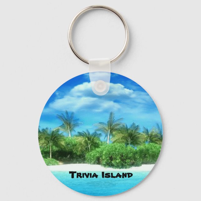 Trivia Island Keychain (Front)