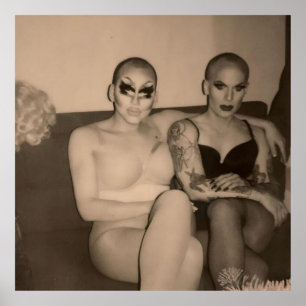 Trixie & Katya - Behind the Scenes Poster