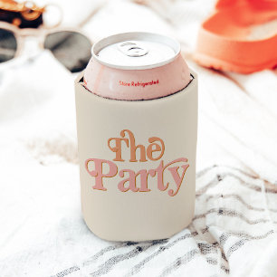 TRIXIE Retro 70's The Party Bachelorette Group Can Cooler