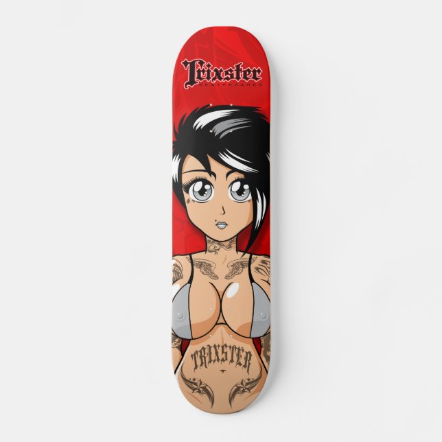 Trixster Skateboards - Mizz Tatz (Front)