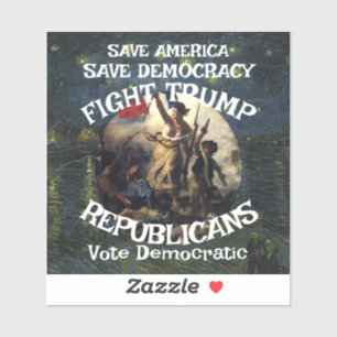 Trmp USA America Patriotism Save Democracy