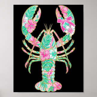 Trocal Crawfish Summer Seafood Boil Cajun Beach Poster