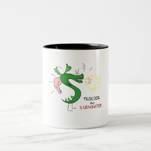 Trogdor The Burninator Two-Tone Coffee Mug