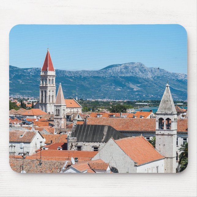 Trogir historical city - Dalmatia, Croatia Mouse Pad (Front)