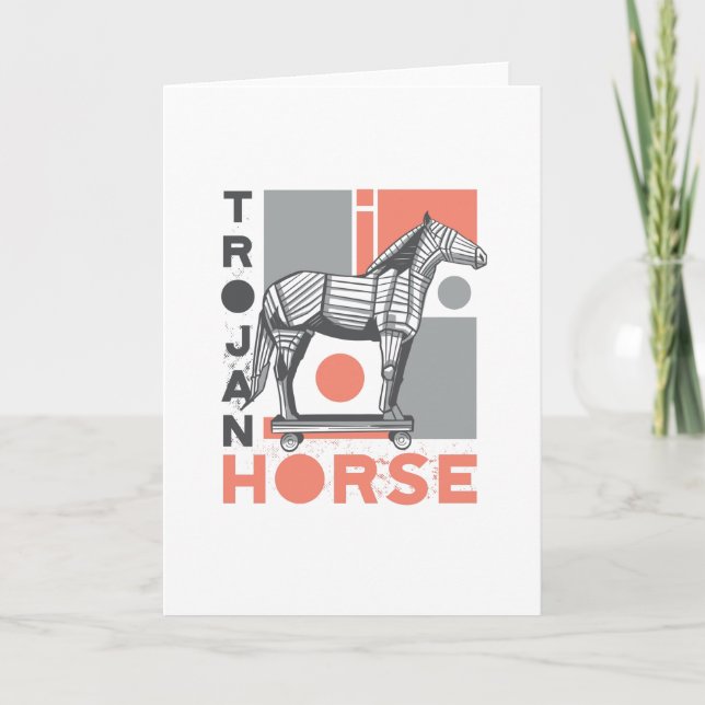 TROJAN HORSE CARD (Front)