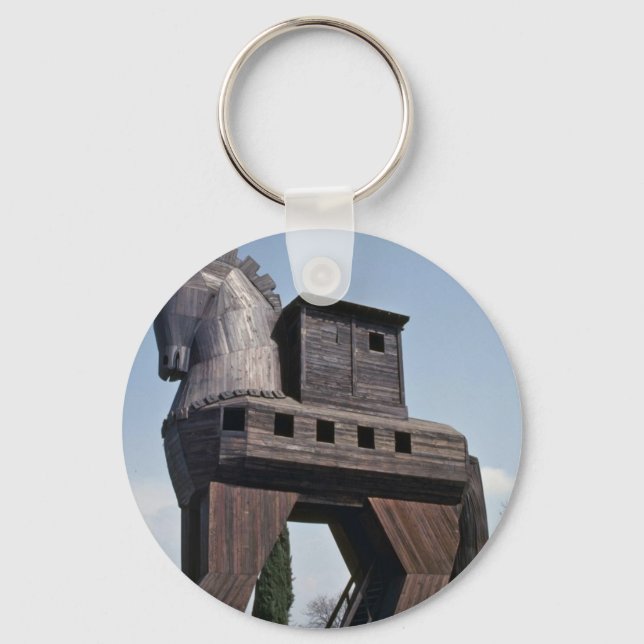 Trojan Horse Key Ring (Front)