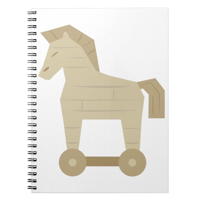 Trojan Horse Notebook (Front)
