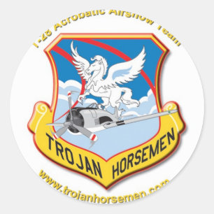 Trojan Horsemen Stickers