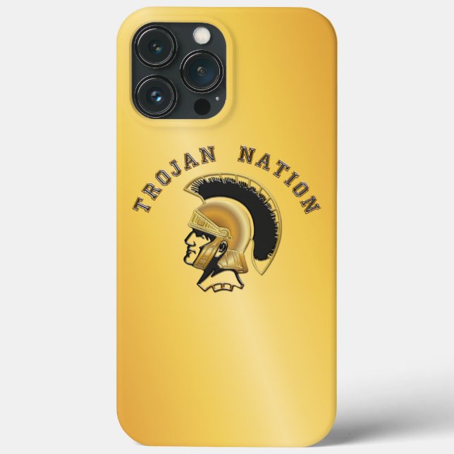 Trojan Nation Case-Mate iPhone Case (Back)
