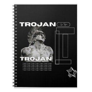 Trojan Strong Spiralled Notebook