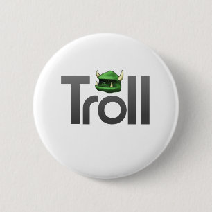 Troll 6 Cm Round Badge