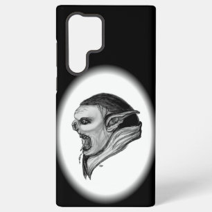 Troll Black and White Design Samsung Galaxy Case