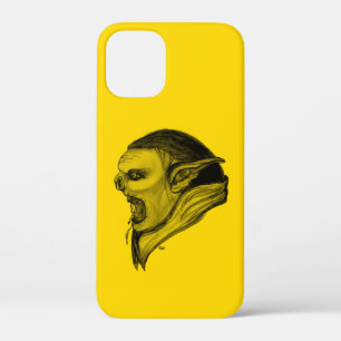 Troll Black and Yellow Design iPhone 12 Mini Case
