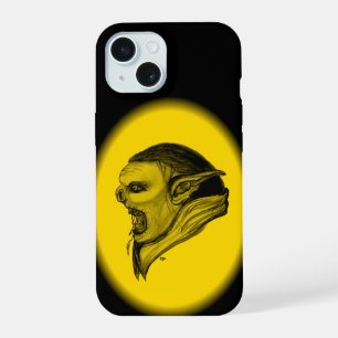 Troll Black and Yellow Design iPhone 15 Case