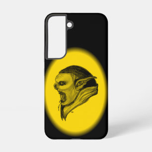 Troll Black and Yellow Design Samsung Galaxy Case