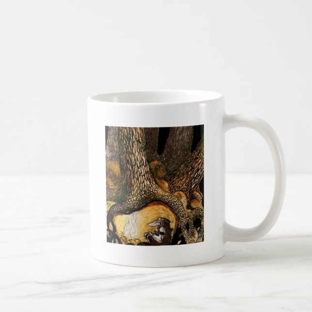 Troll by a Campfire Coffee Mug (Right)