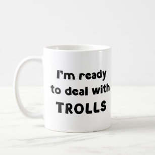 troll deal with coffee mug