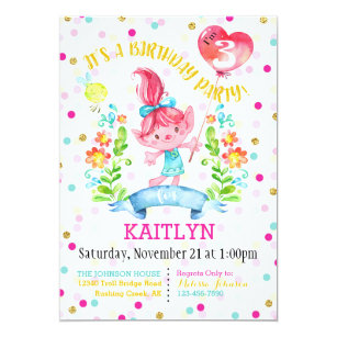 third birthday invitations zazzle com au