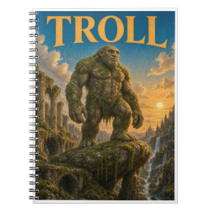 Troll, Gothic Fantasy Monster Notebook