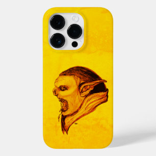 Troll in Black and Yellow Design Case-Mate iPhone 14 Pro Case
