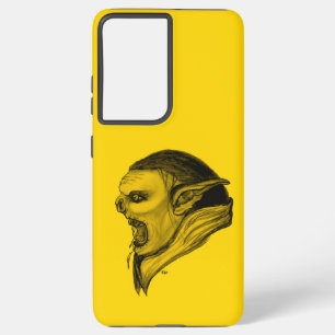Troll in Black and Yellow Design Samsung Galaxy Case