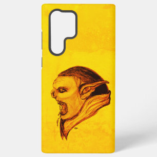 Troll in Black and Yellow Design Samsung Galaxy Case