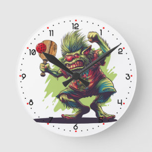 Troll in the Kitchen Pickleball  Round Clock