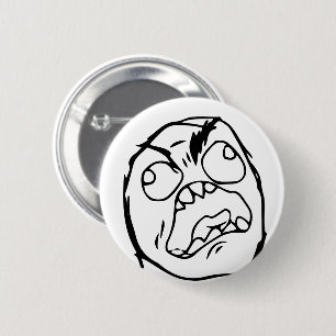 Troll Le Me Memes made Editable CHOOSE YOUR COLOR 6 Cm Round Badge