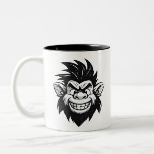 Troll Life - Spreading Laughter Two-Tone Coffee Mug