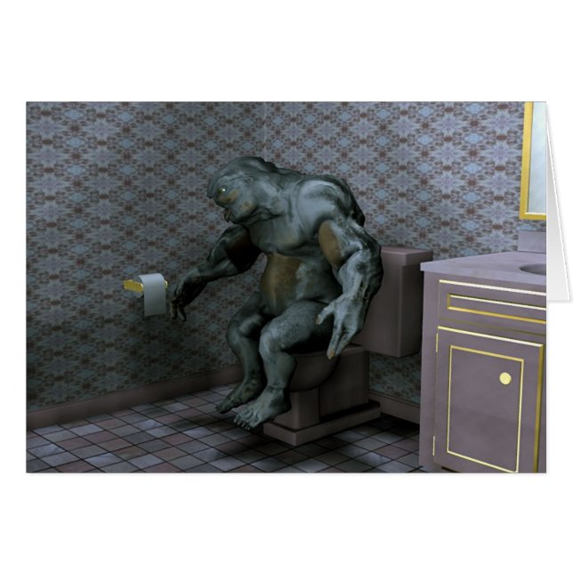 Troll On The Bowl (Front Horizontal)