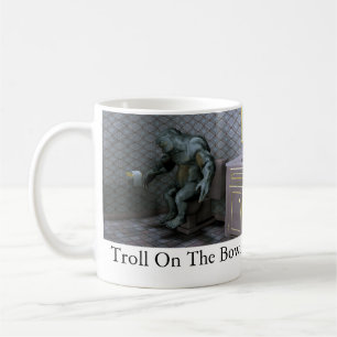 Troll On The Bowl Coffee Mug