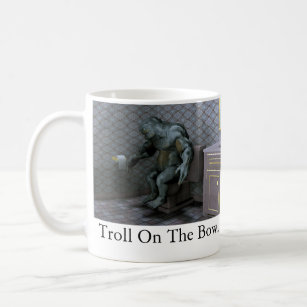 Troll On The Bowl Coffee Mug