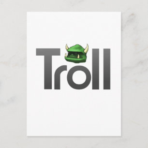 Troll Postcard