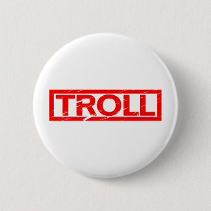 Troll Stamp 6 Cm Round Badge