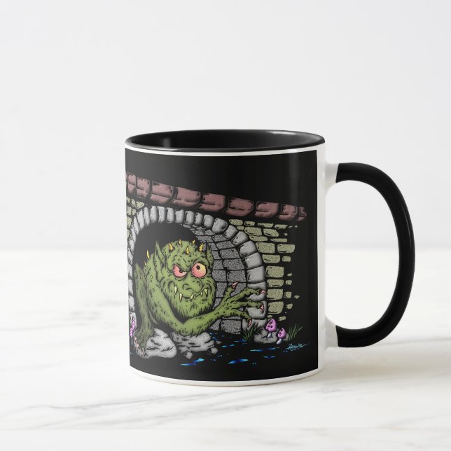 Troll Under A Bridge Mug (Right)