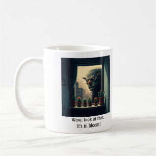 Troll window sill cactus mug