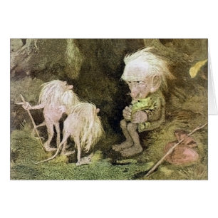 Troll with his Pet Frog