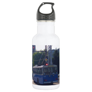 Trolley Bus In Bulgaria 532 Ml Water Bottle